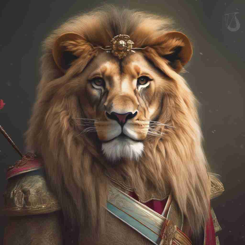 Lion and bow 3